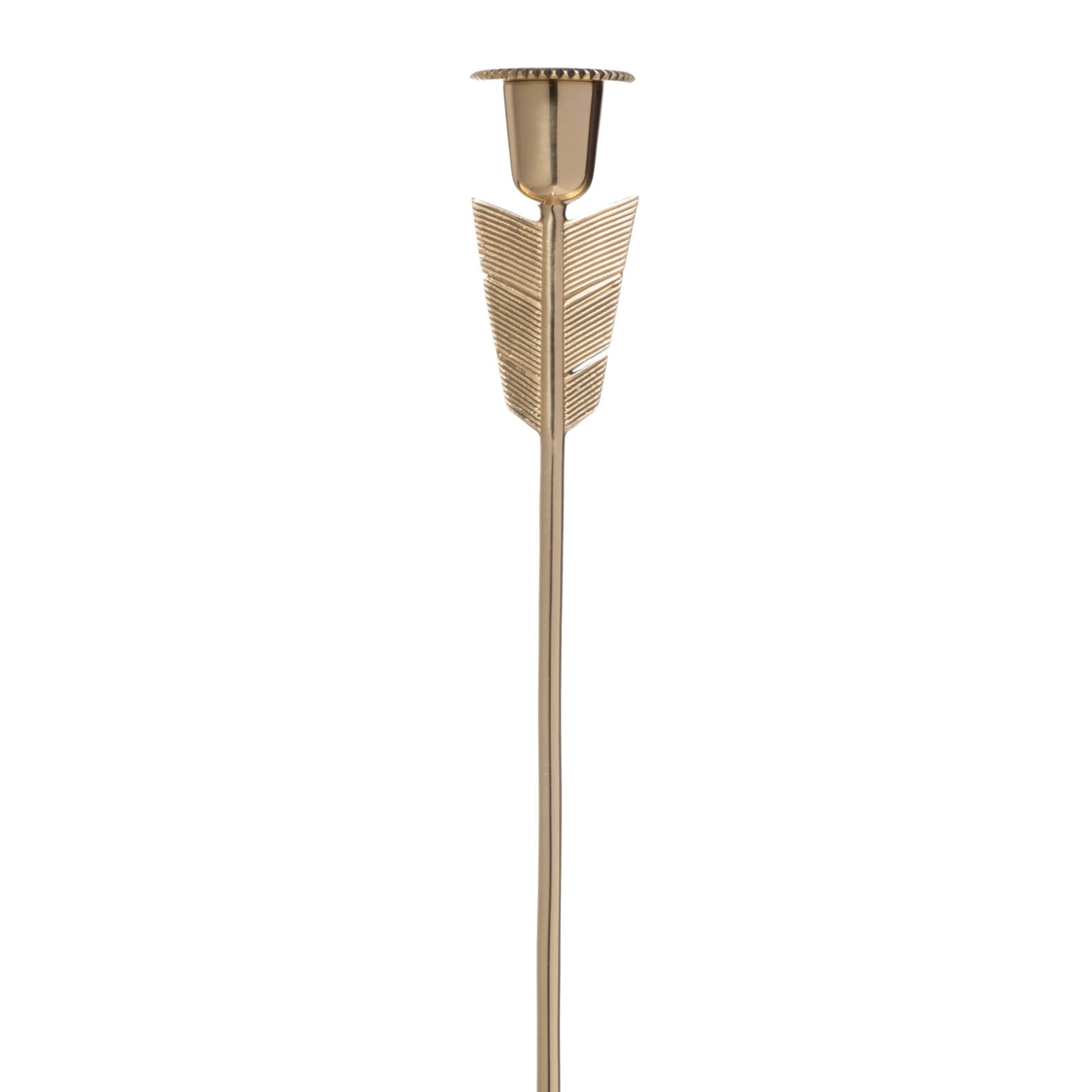 Dream | Arrow Candle Holder | Brass - Image 4