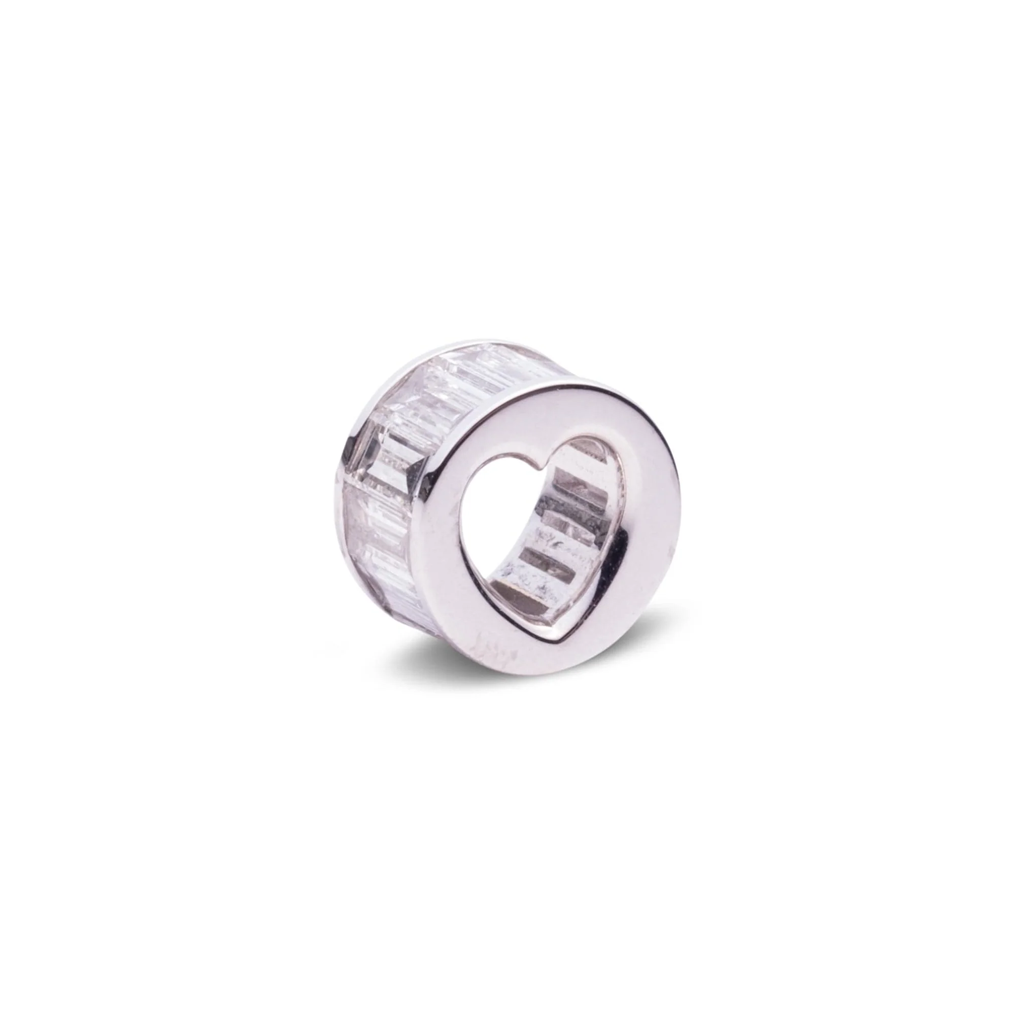True Love | Baguette Heart Beat | Diamond, White Gold - Image 4