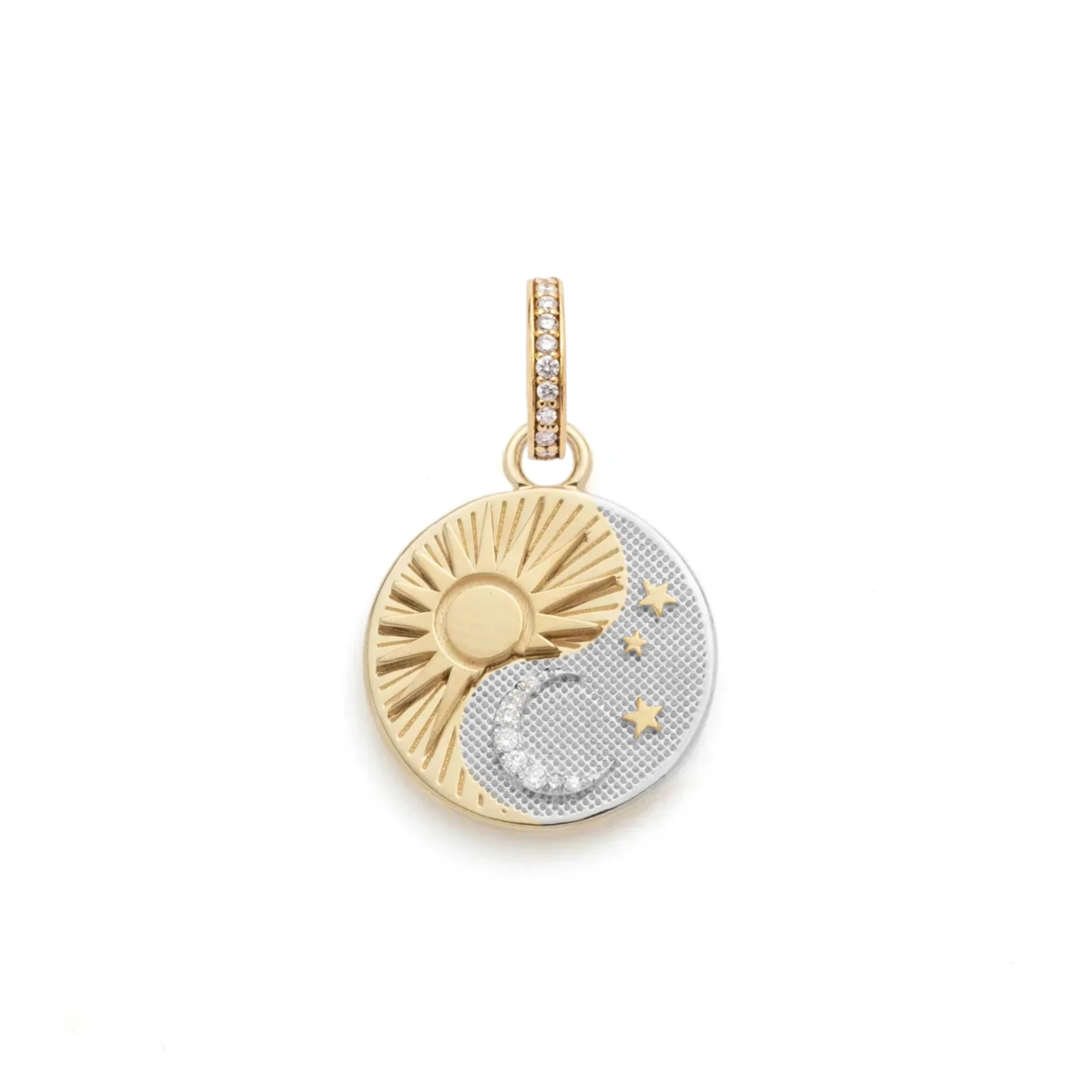 Foundation | Balance Baby Medallion | Diamonds, Mixed Gold