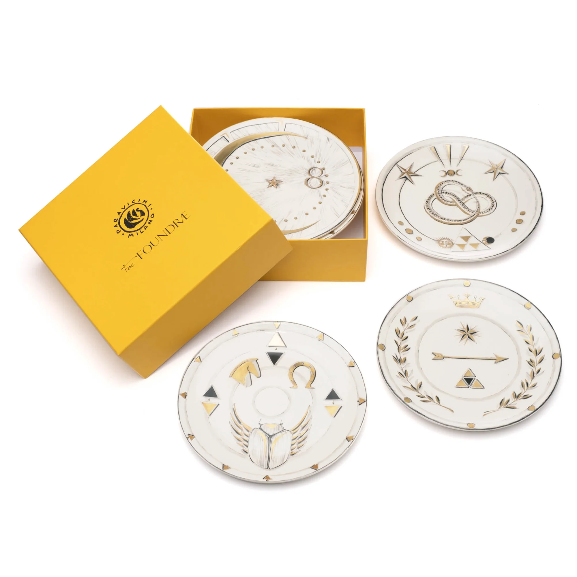 Foundation | Chapter 1 Tenet Dessert Plate Set | Porcelain - Image 4