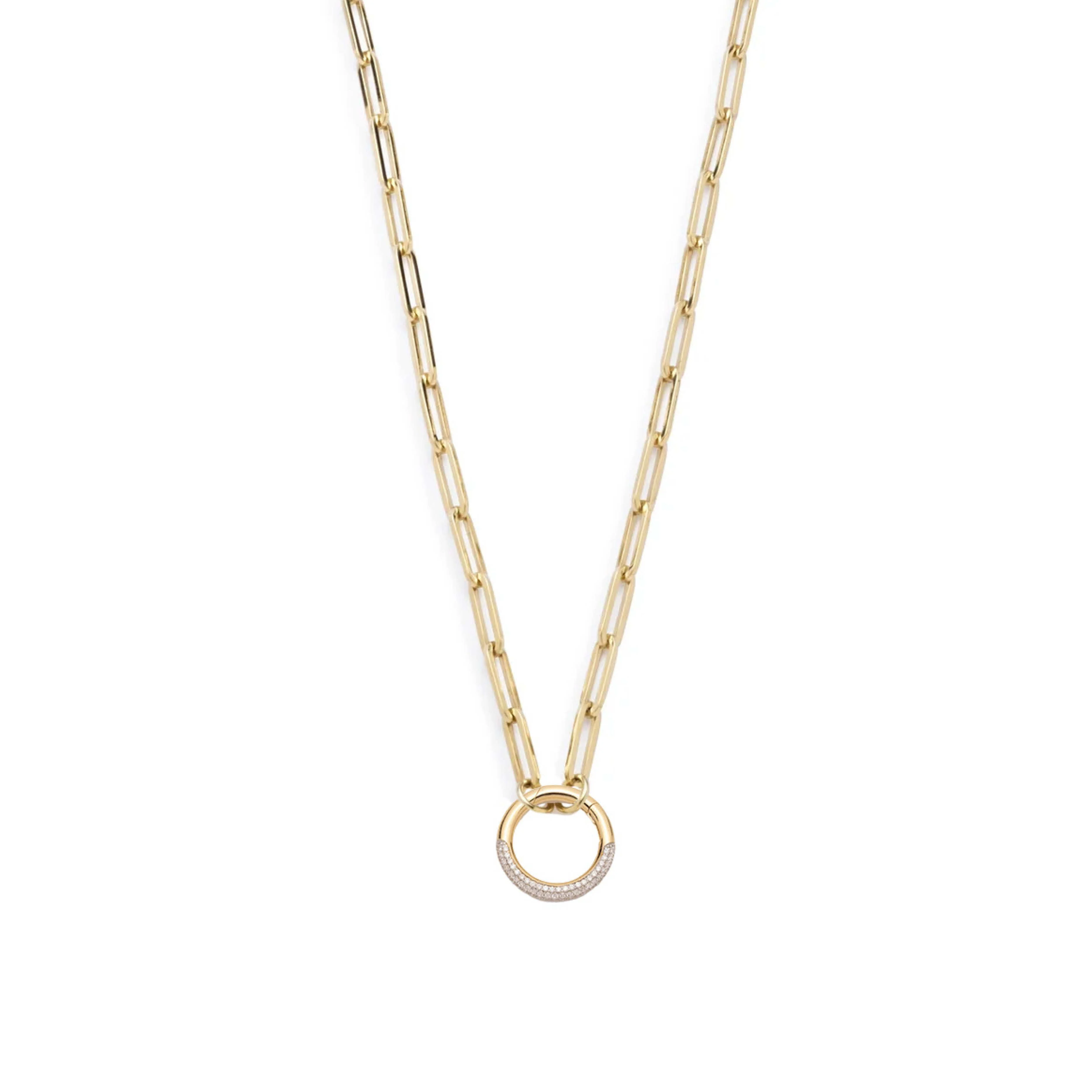 Clip | Medium Clip Open Chain with Large Annex Link | Yellow Gold - Image 3