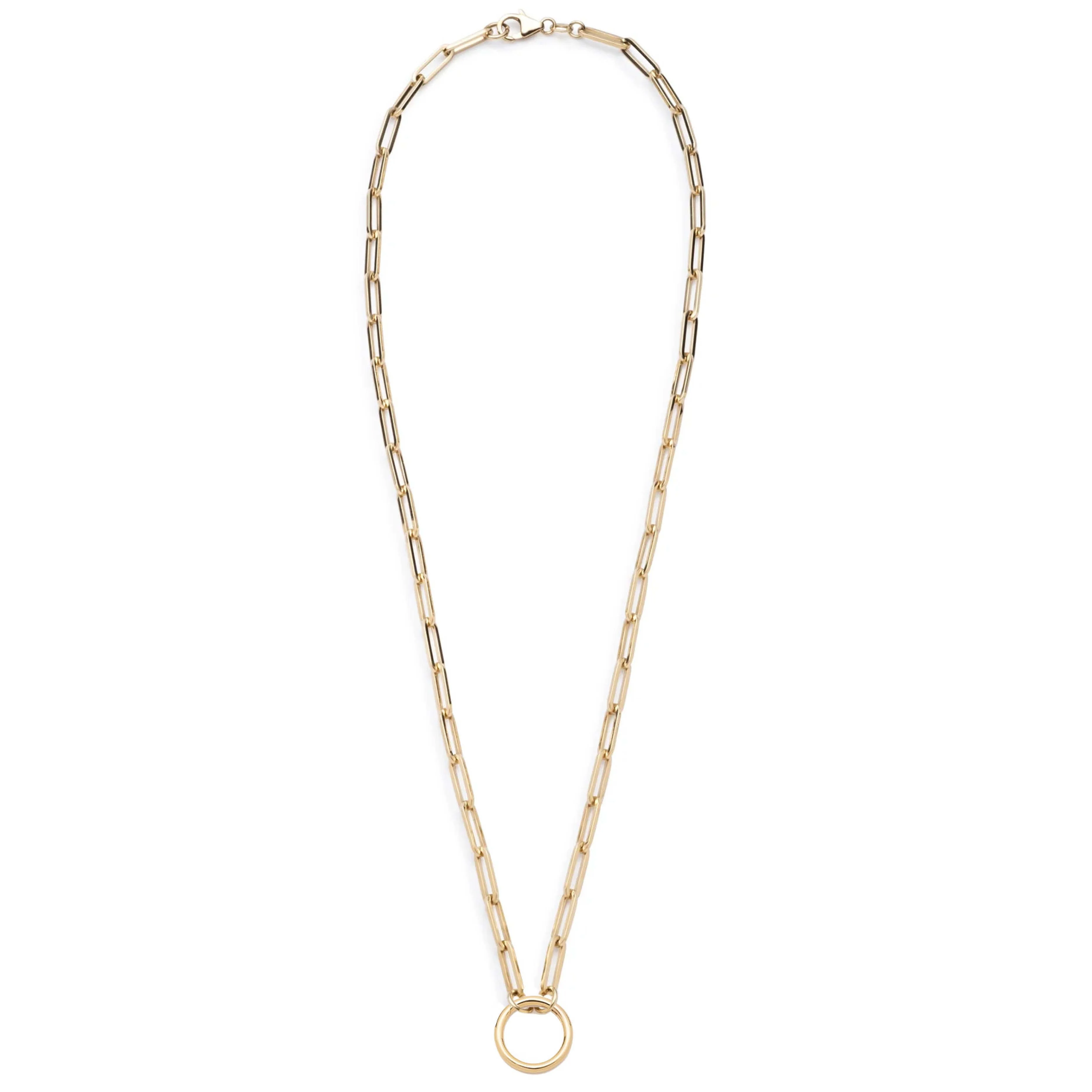 Clip | Medium Clip Open Chain with Large Annex Link | Yellow Gold - Image 5