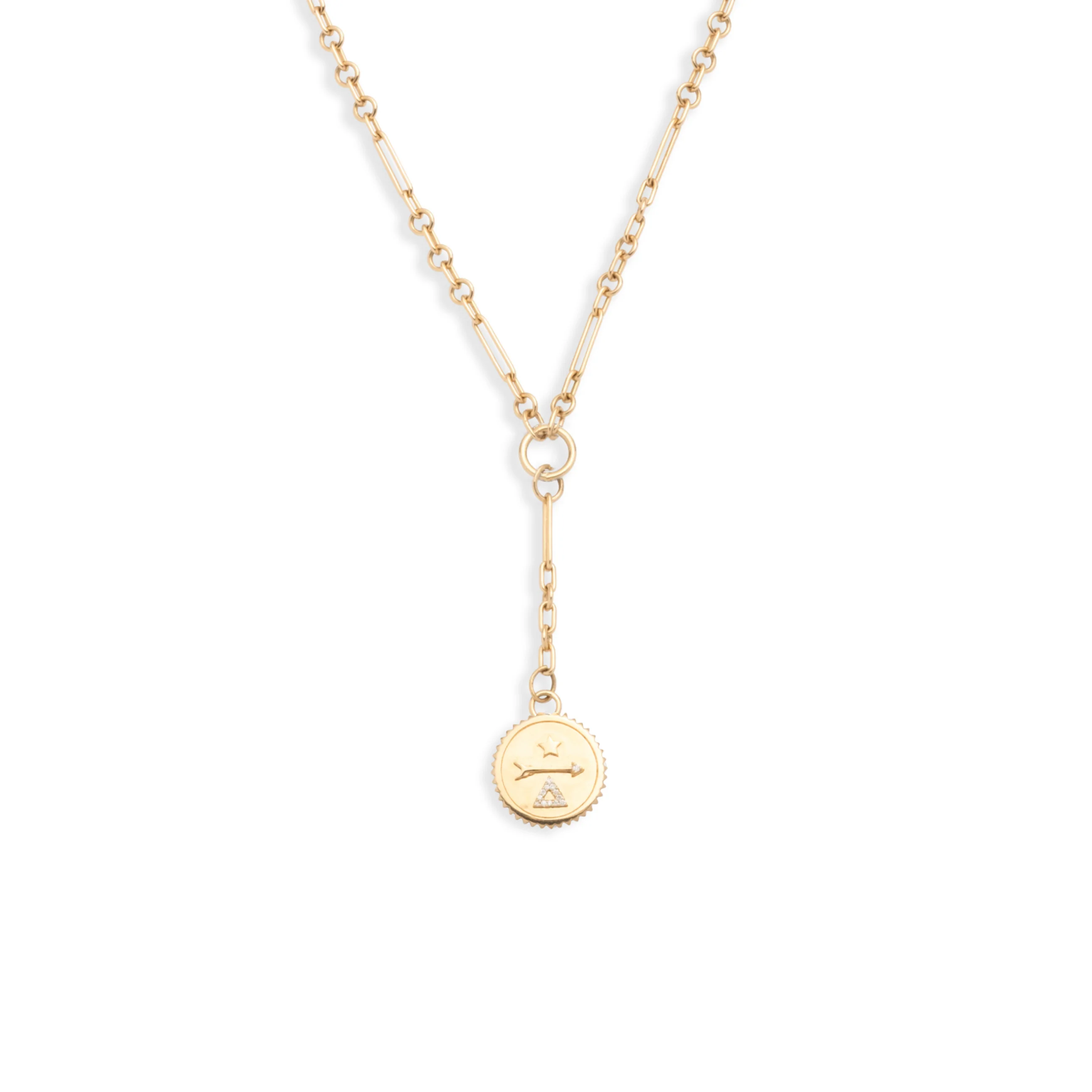 Dream | Fine Mixed Clip Extension Necklace | Diamonds, Yellow Gold - Image 3