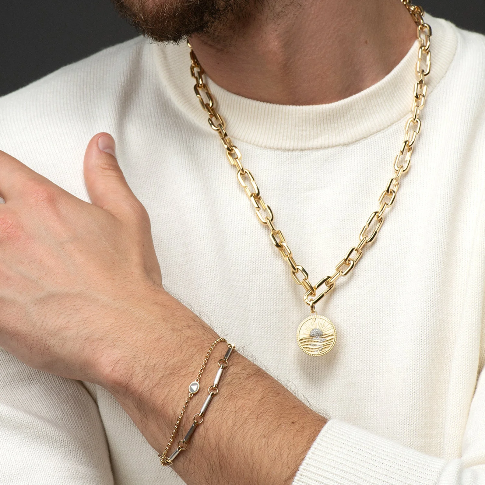 Element | Element Bracelet | Mixed Gold - Image 4