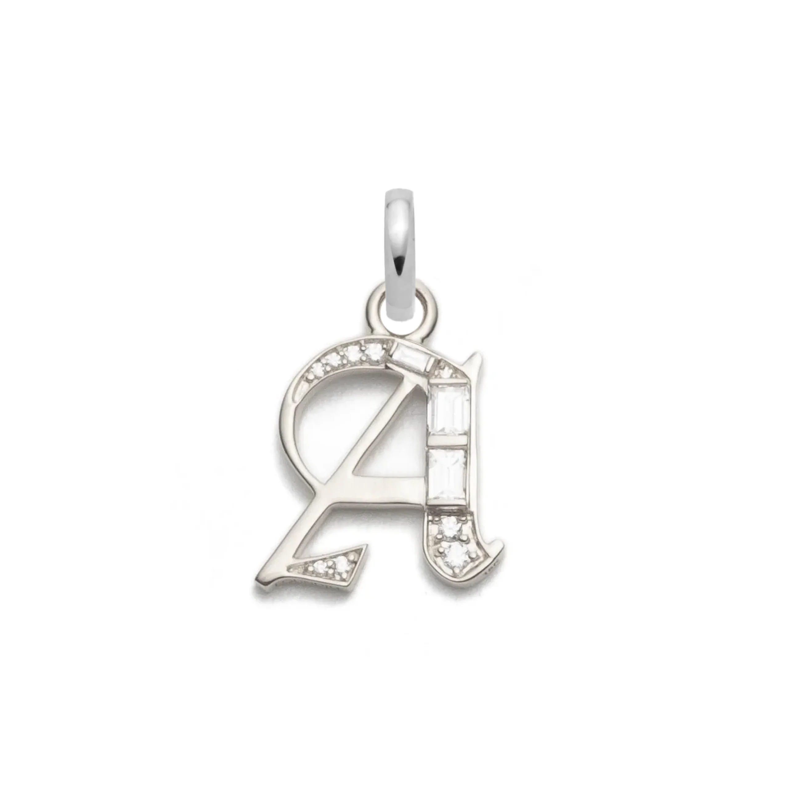 Personalized - Foundation | Diamond Initial Pendant | Diamonds, Yellow Gold - Image 7