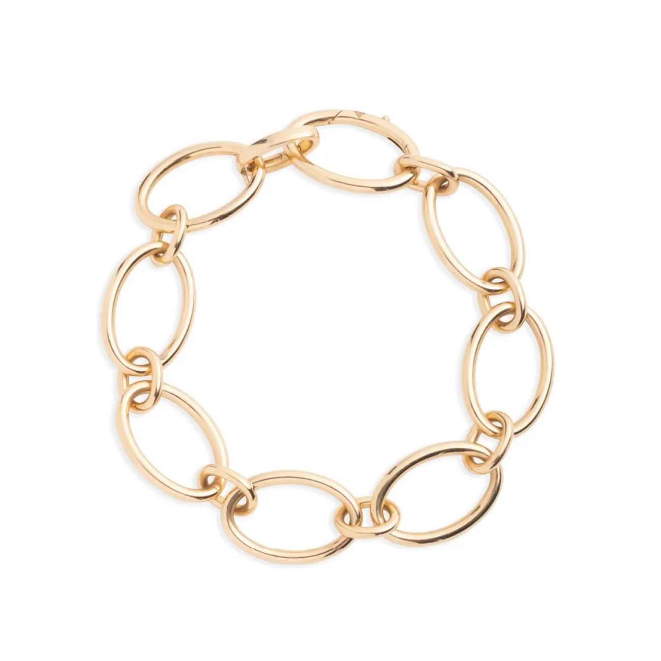 Mixed Link | Oval Link Bracelet | Yellow Gold