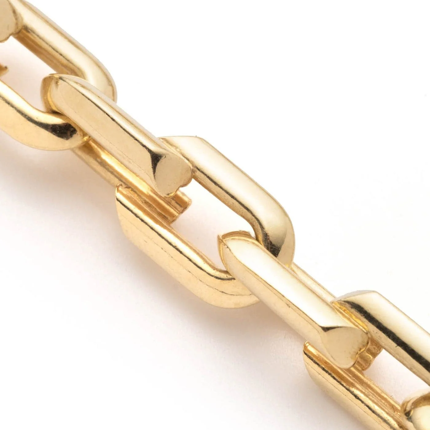 Strong Hearts | Oversized Love Link Chain | Yellow Gold - Image 5