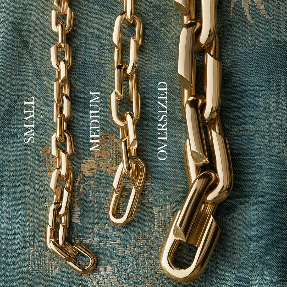 Strong Hearts | Oversized Love Link Chain | Yellow Gold - Image 6