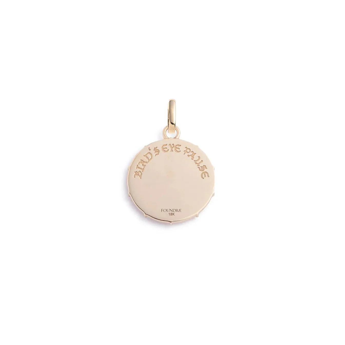 Internal Compass | Pause Medium Medallion | Diamonds, Yellow Gold - Image 3