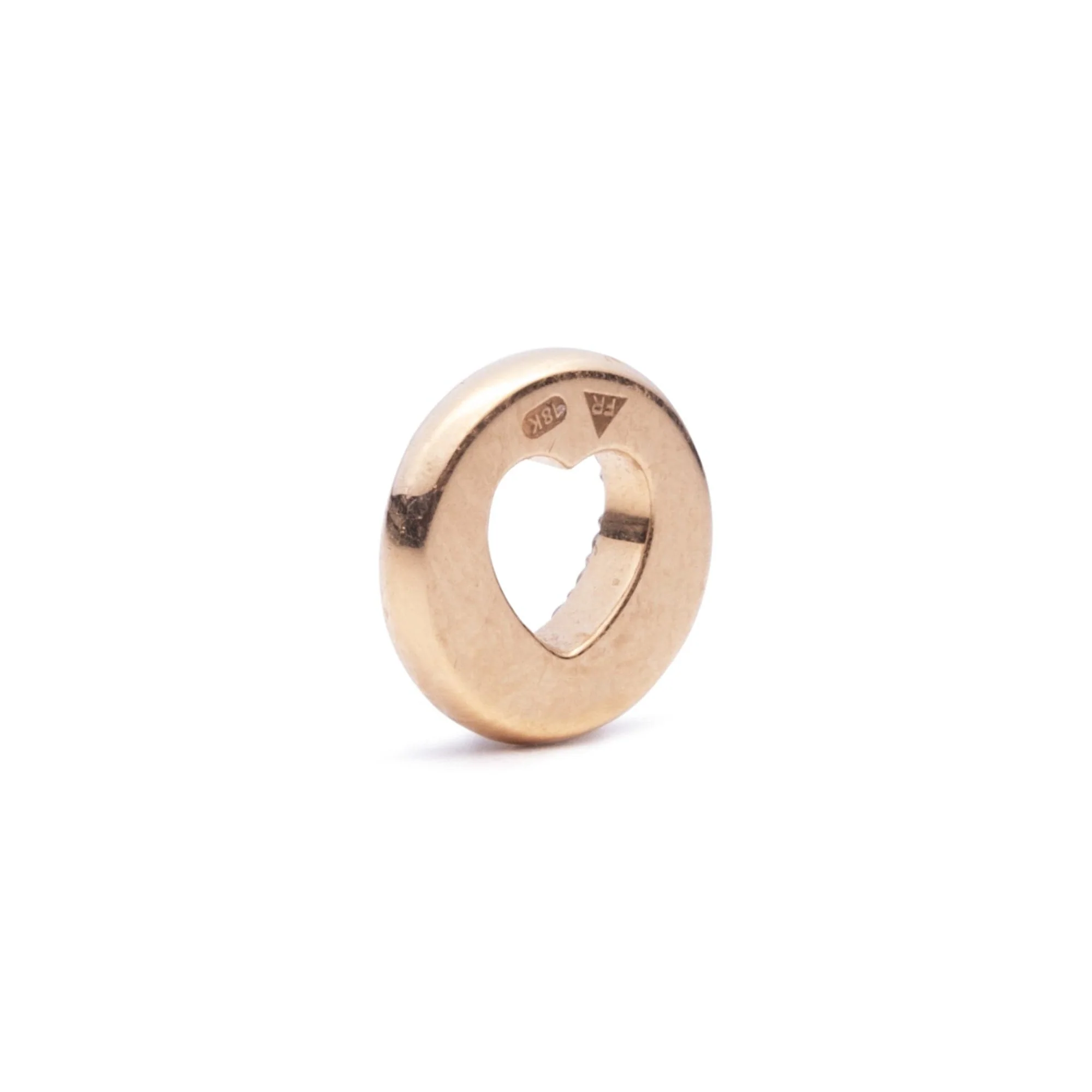 True Love | Pavé Side Heart Beat | Diamonds, Yellow Gold - Image 4