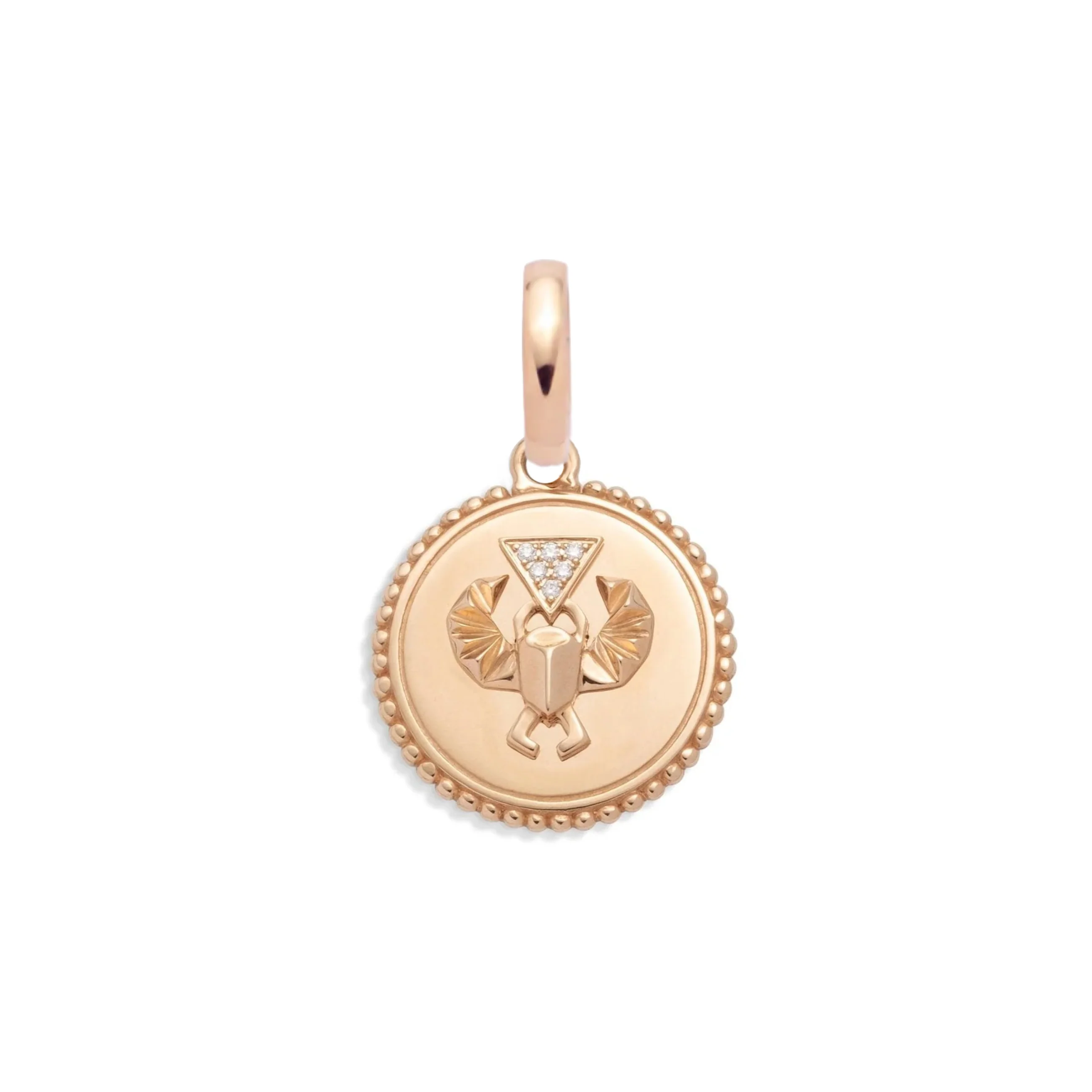 Protection | Baby Medallion | Diamonds, Yellow Gold - Image 5