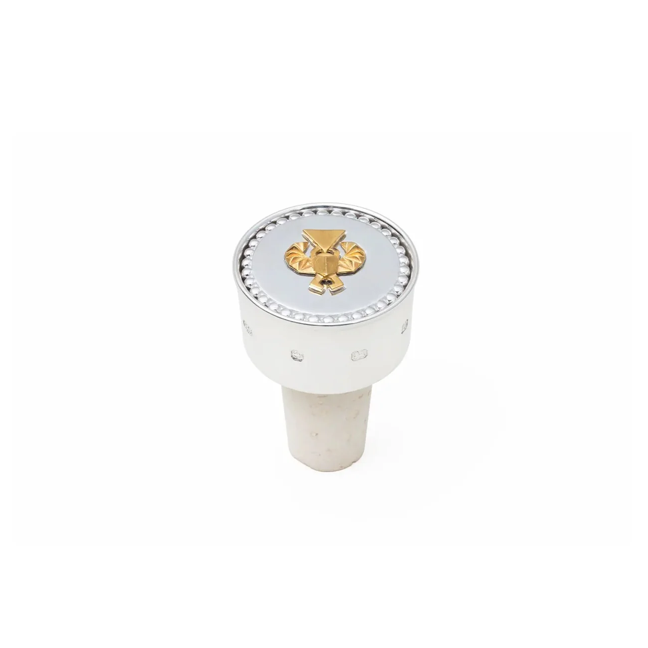 Protection | Bottle Stopper | Sterling Silver, Cork