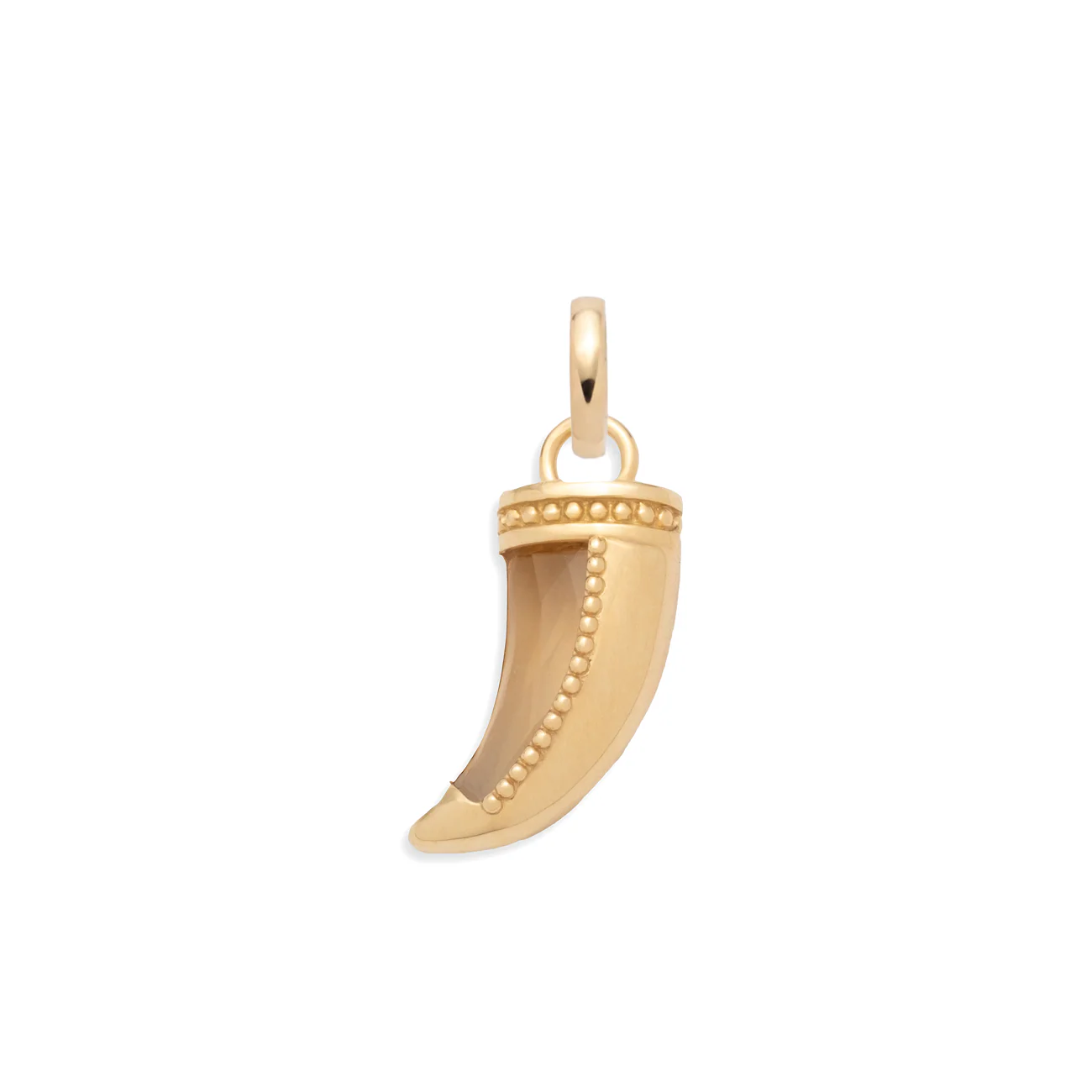 Protection | Gemstone La Loba Claw Pendant | Champagne Citrine, Yellow Gold - Image 5