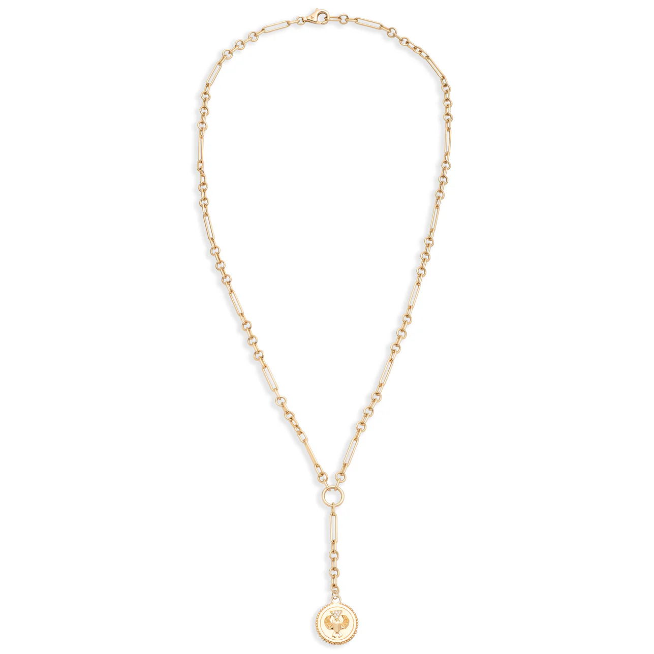 Protection | Fine Mixed Clip Extension Necklace | Diamonds, Yellow Gold - Image 4