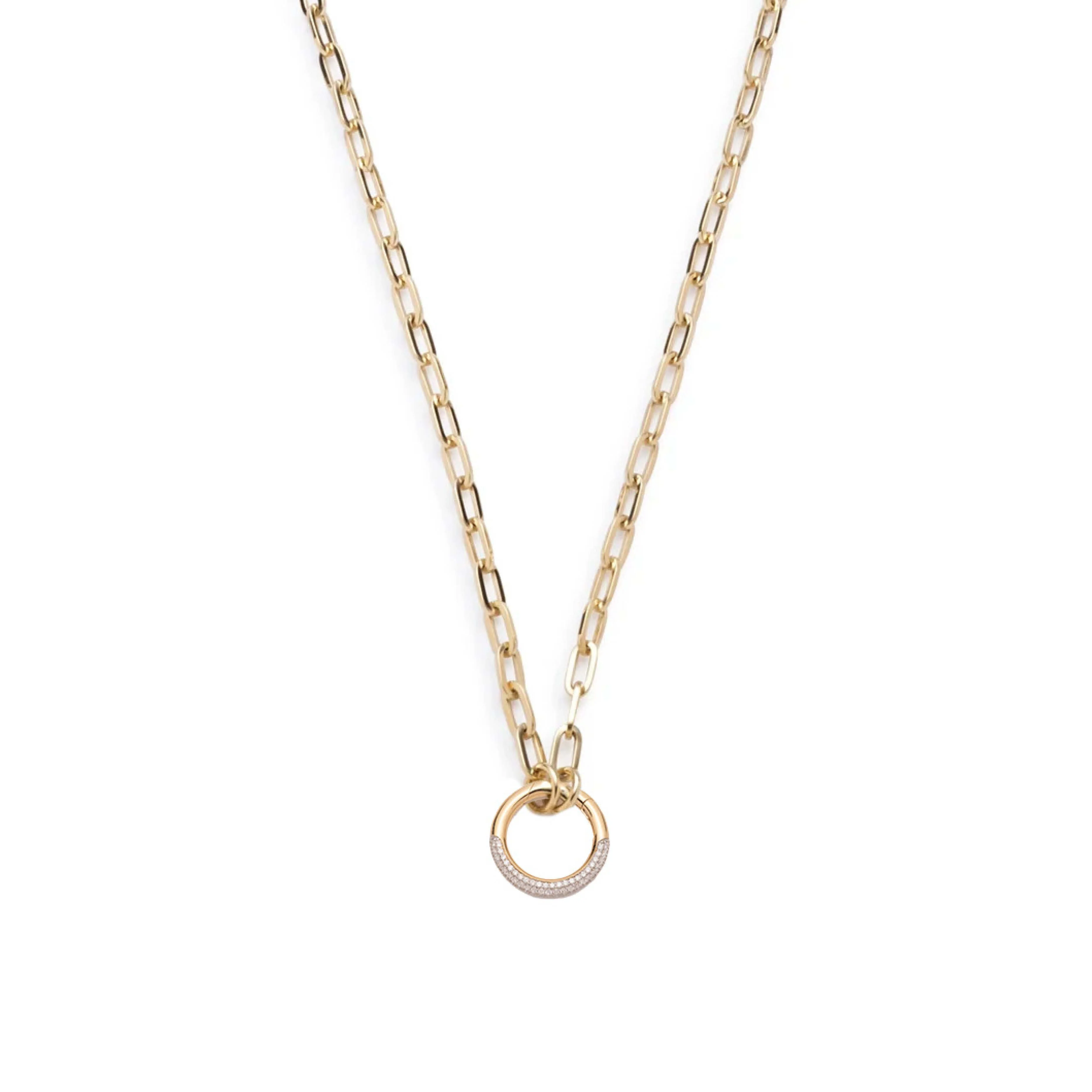 Clip | Small Clip Open Chain with Medium Annex Link | Yellow Gold - Image 4