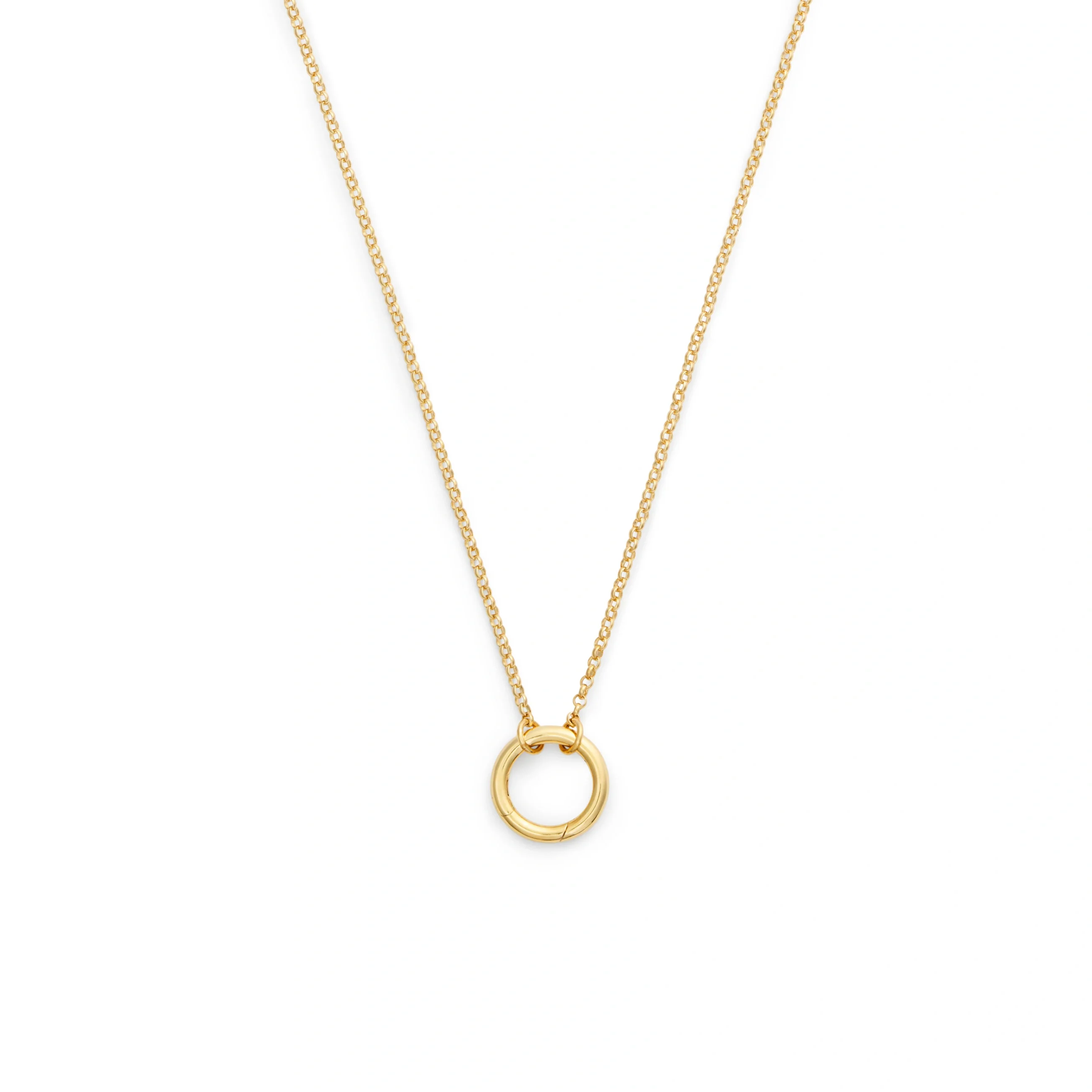 Belcher | Small Belcher Open Chain with Medium Annex Link | Yellow Gold