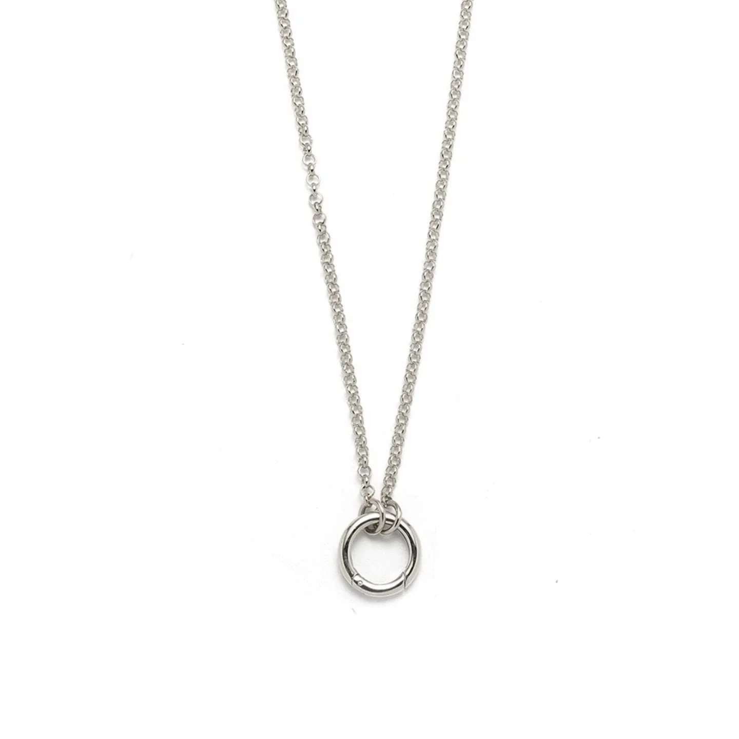 Belcher | Small Belcher Open Chain with Annex Link | White Gold