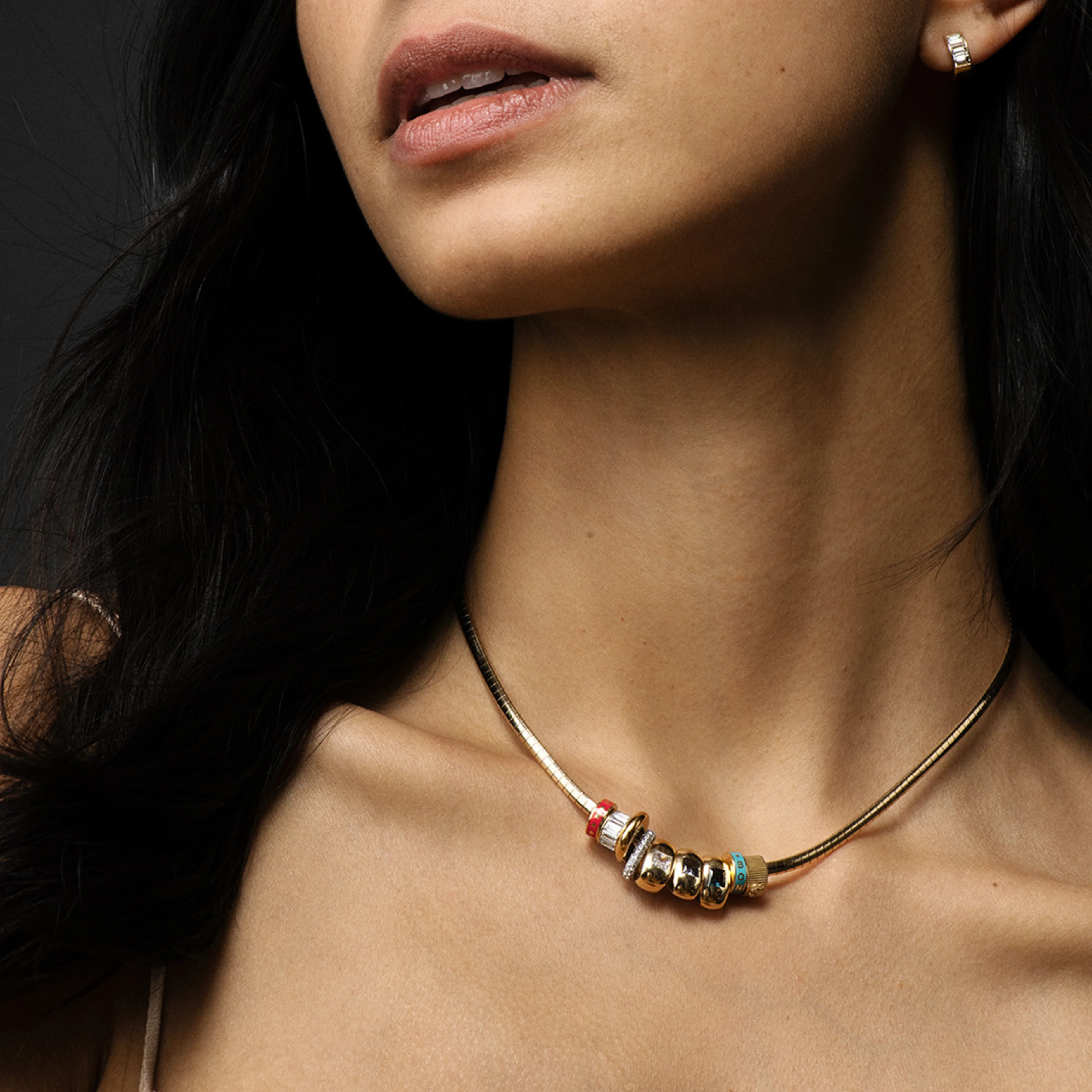 Sleek Collar | Small Sleek Collar | Yellow Gold - Image 2