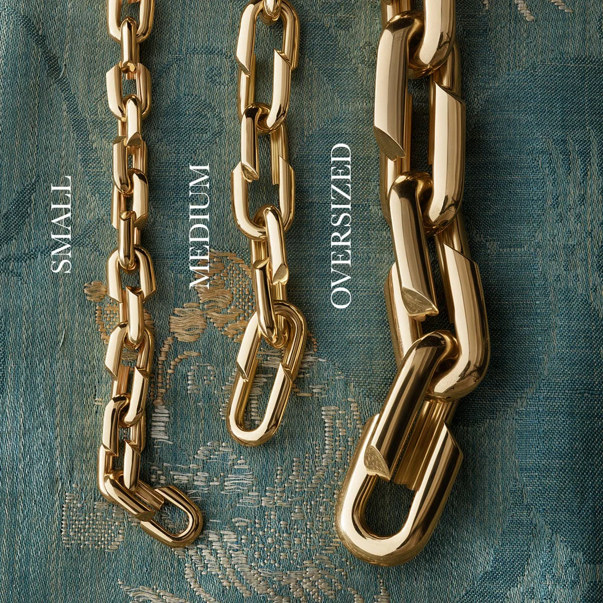 Strong Hearts | Small Love Link Chain | Yellow Gold - Image 5