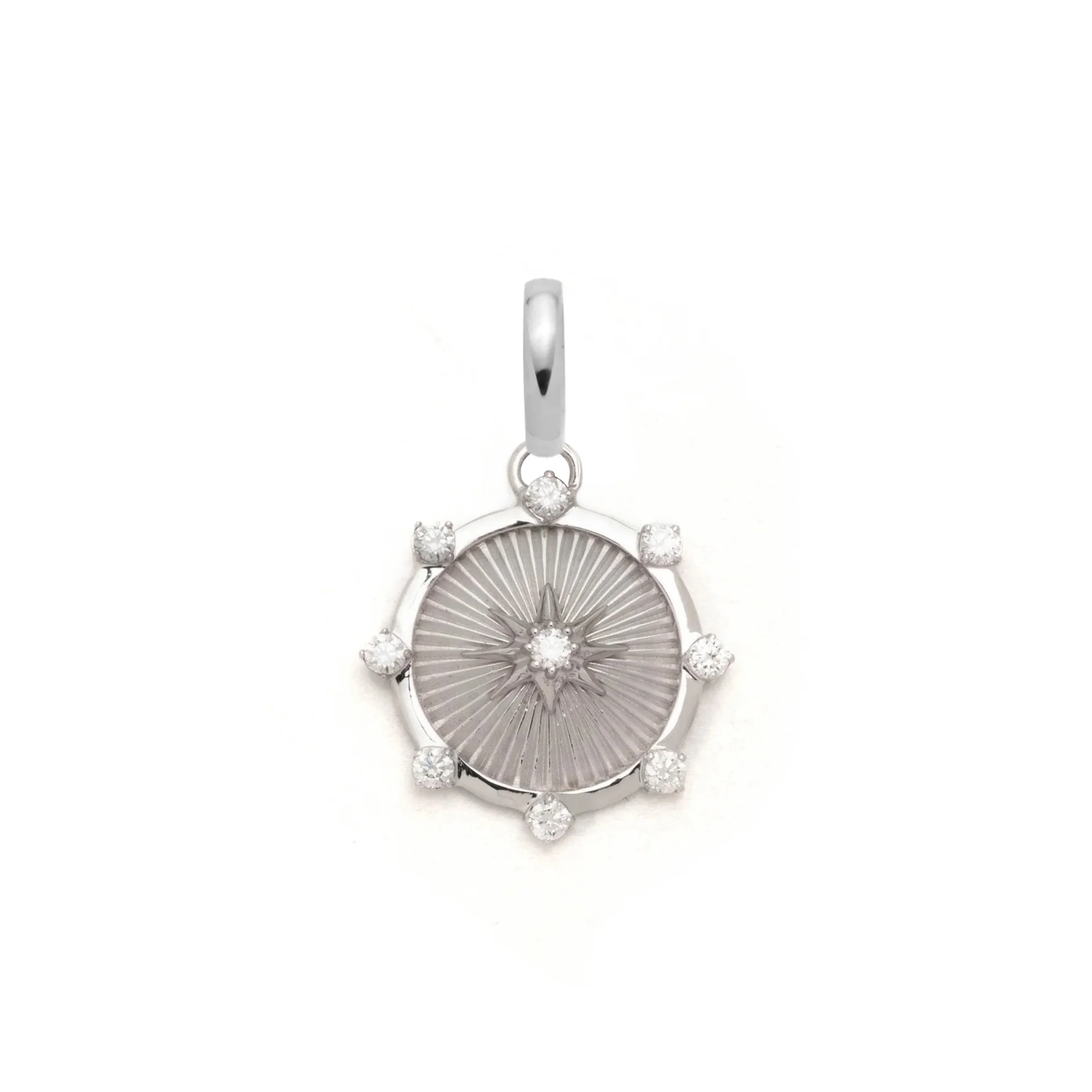 Foundation | Spark Baby Medallion | Diamonds, Yellow Gold - Image 3
