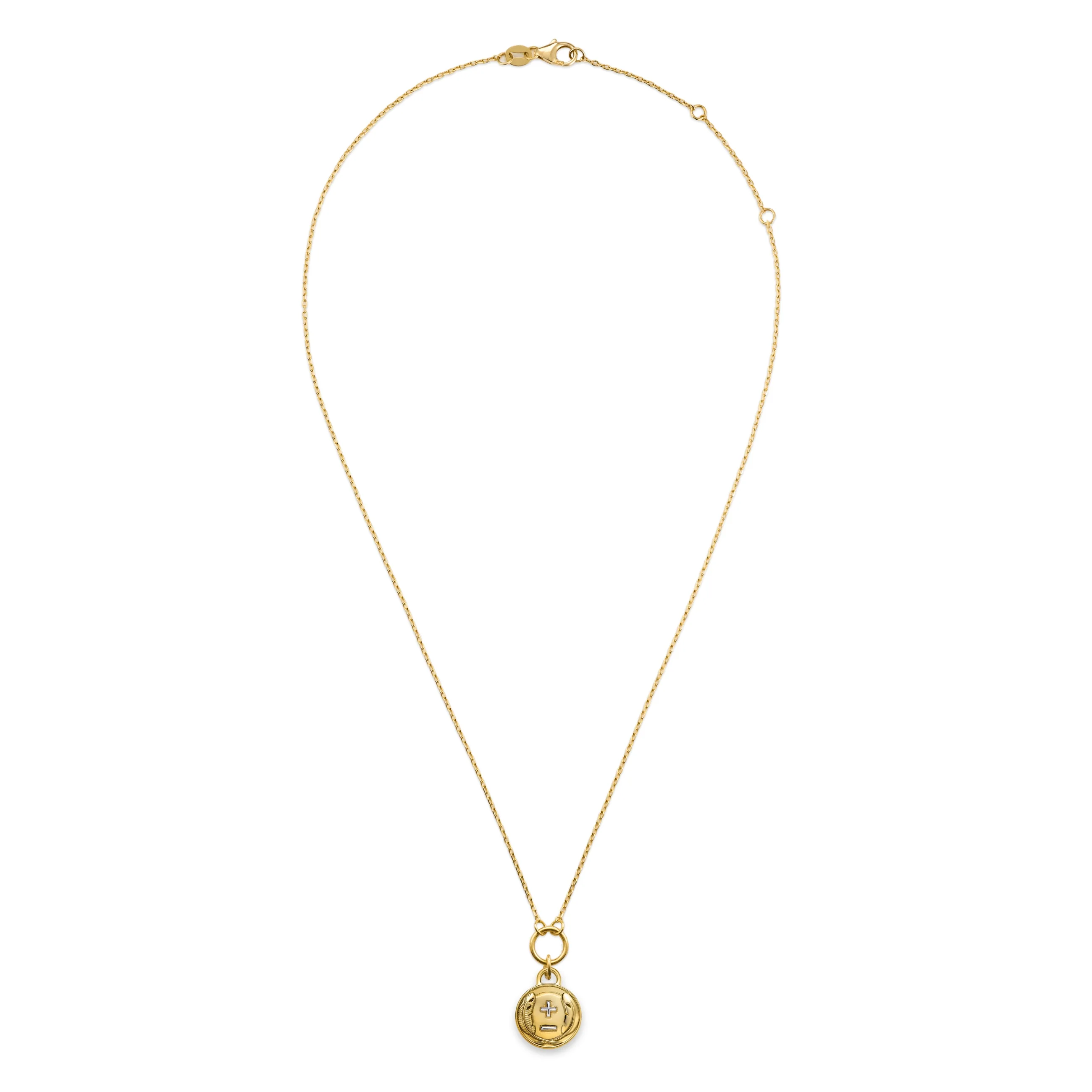 Vivacity | Ever Growing Love Thread Necklace | Yellow Gold - Image 3